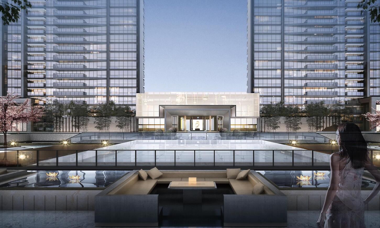 [浙江]现代风海景-轻奢豪宅建筑设计2020年