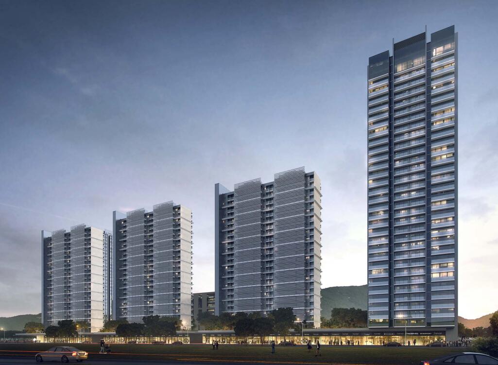 [广东]现代轻奢-山水住宅规划方案设计-2020