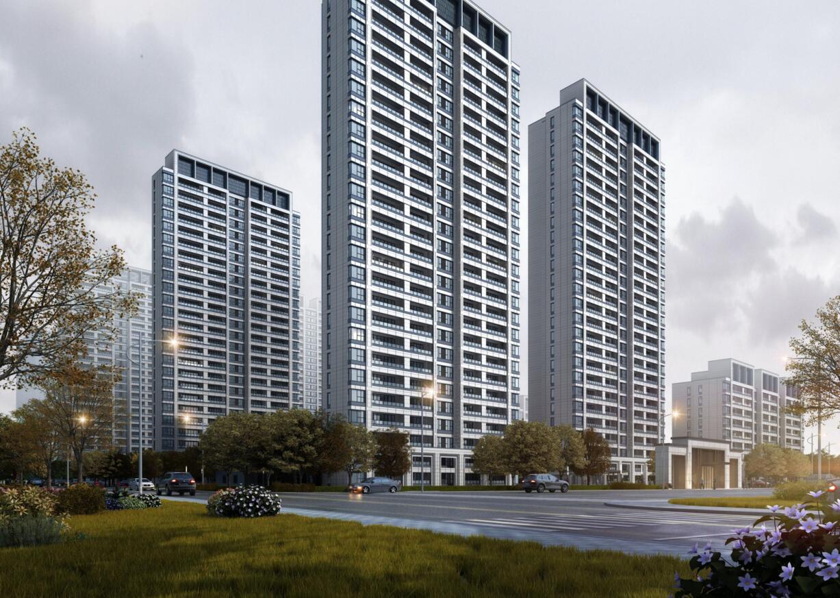 [江苏] 现代住区-绿色生态型住宅建筑方案20