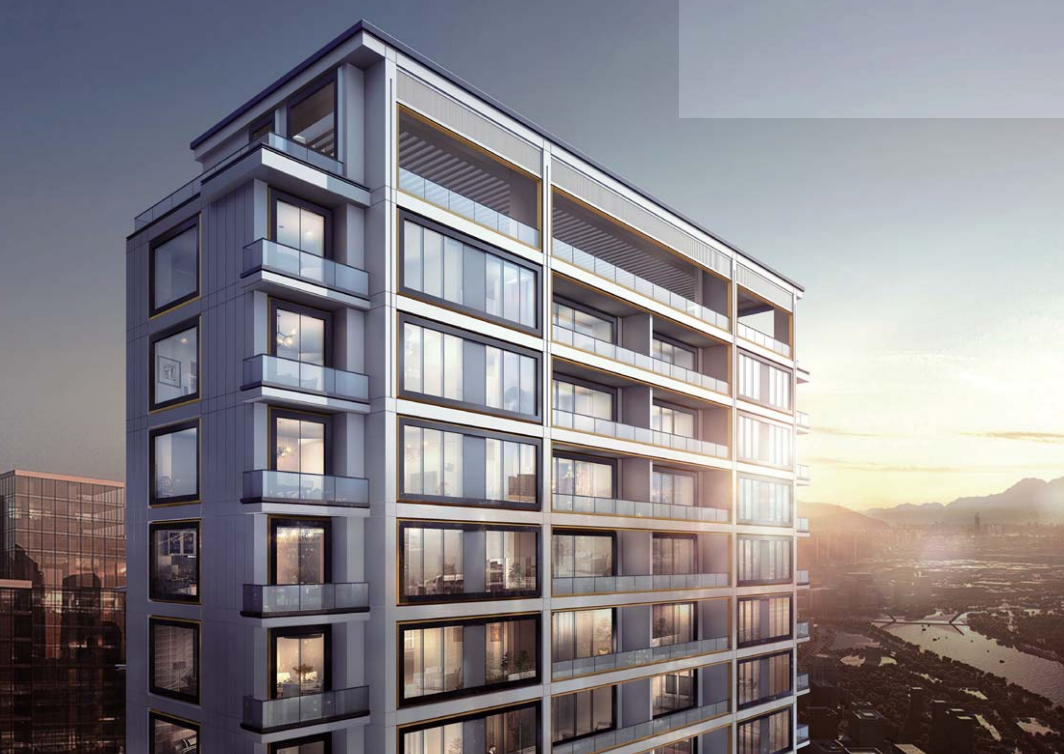 [浙江]现代典雅住宅+商业办公建筑方案2020