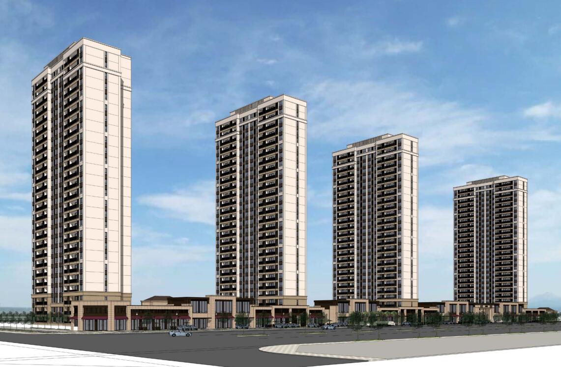 [湖北]现代典雅住宅-商业建筑方案2020