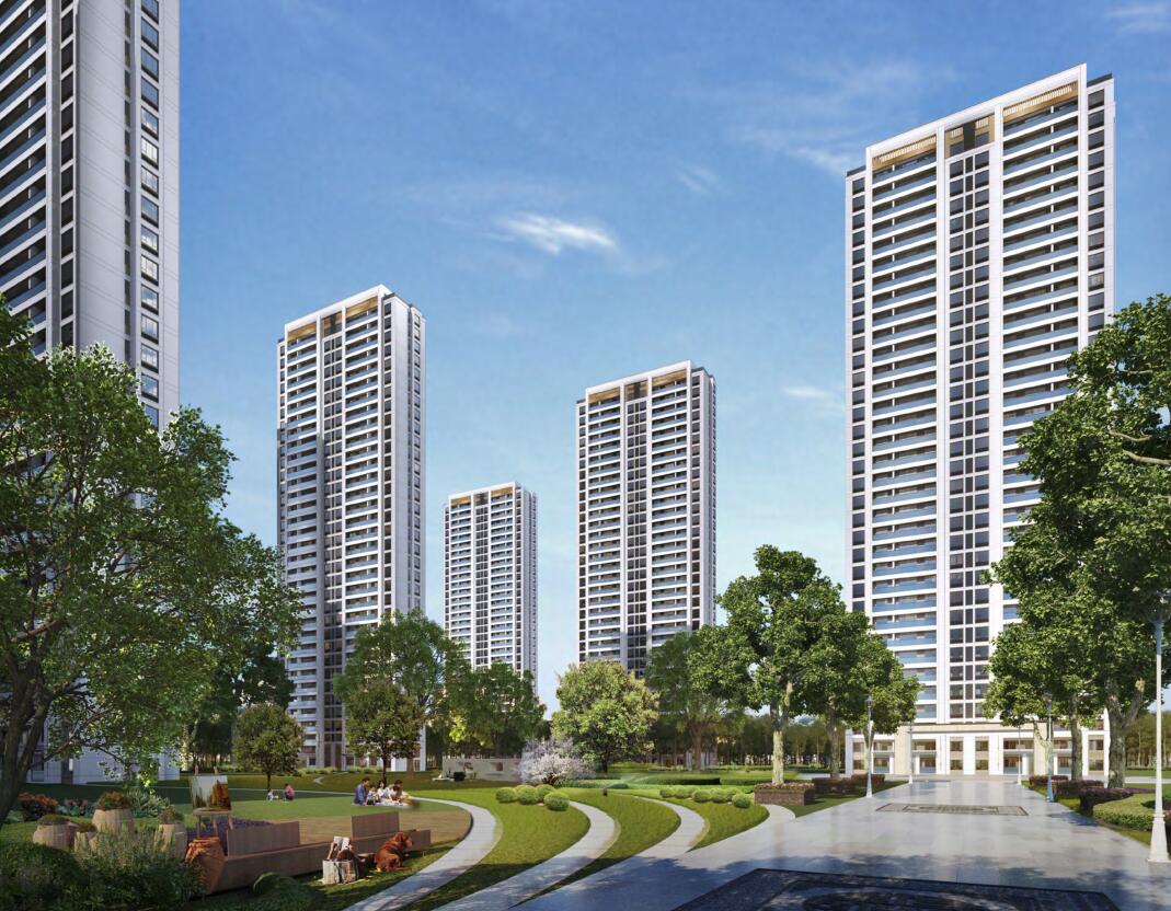 ​[河南]现代高层住宅规划及建筑概念方案