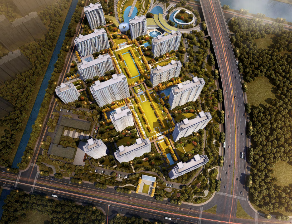 [江苏]滨水公园里国际社区住宅建筑投标方案