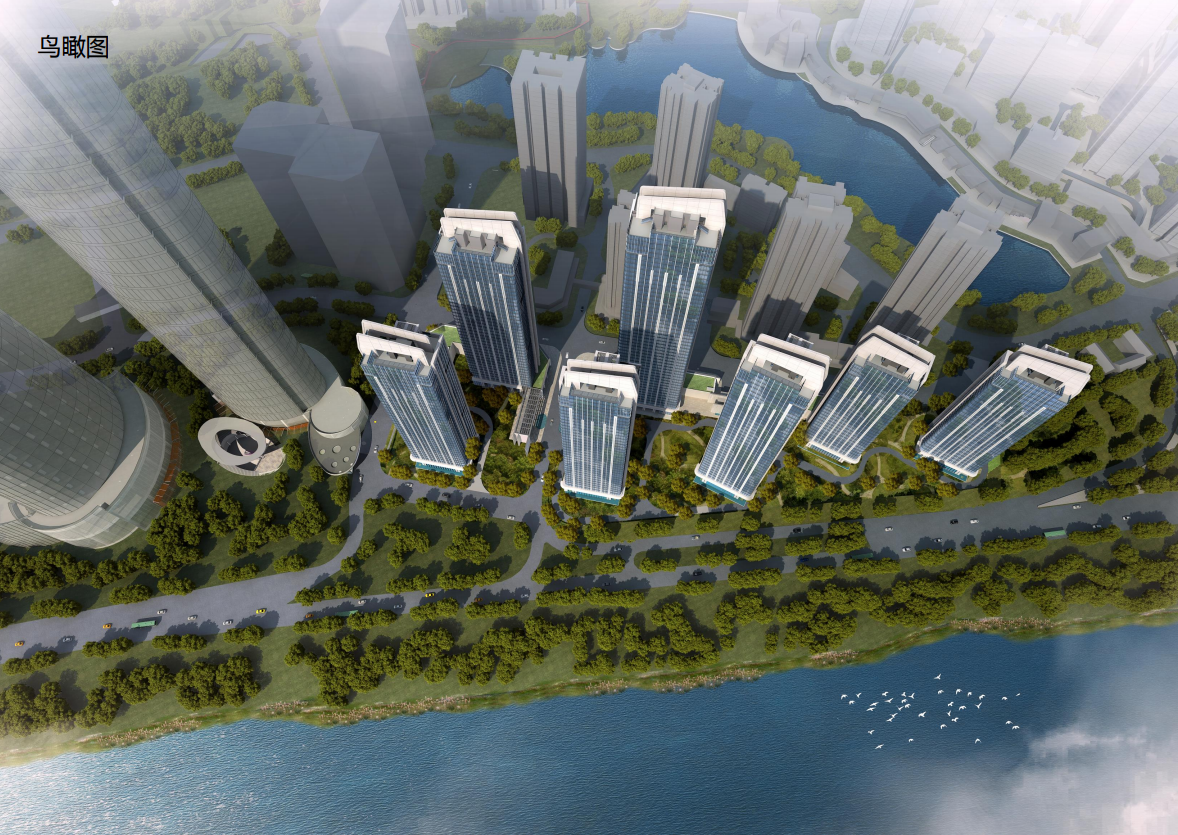 [重庆]超高层江景豪宅大平层居住区投标方案