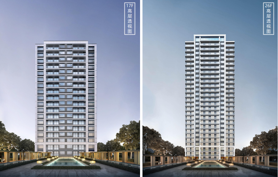 [江苏]现代中式高层大平层豪宅居住区文本