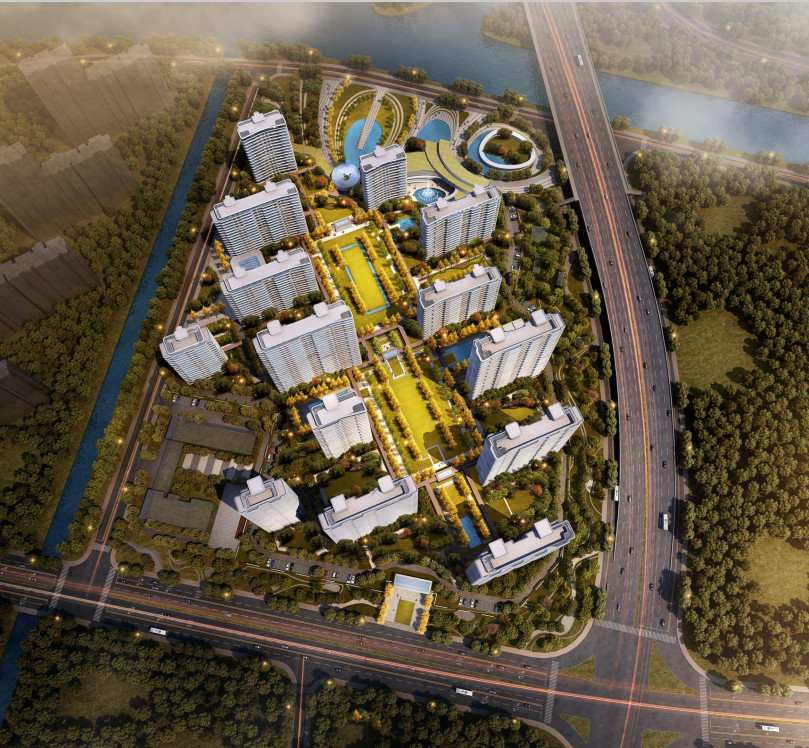 [江苏]大平层住宅区+售楼处规划设计文本PDF