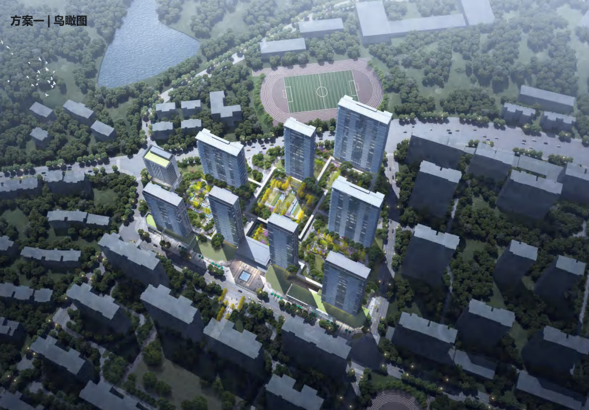 [山东]滨水超高层+多重式院落住宅方案2021