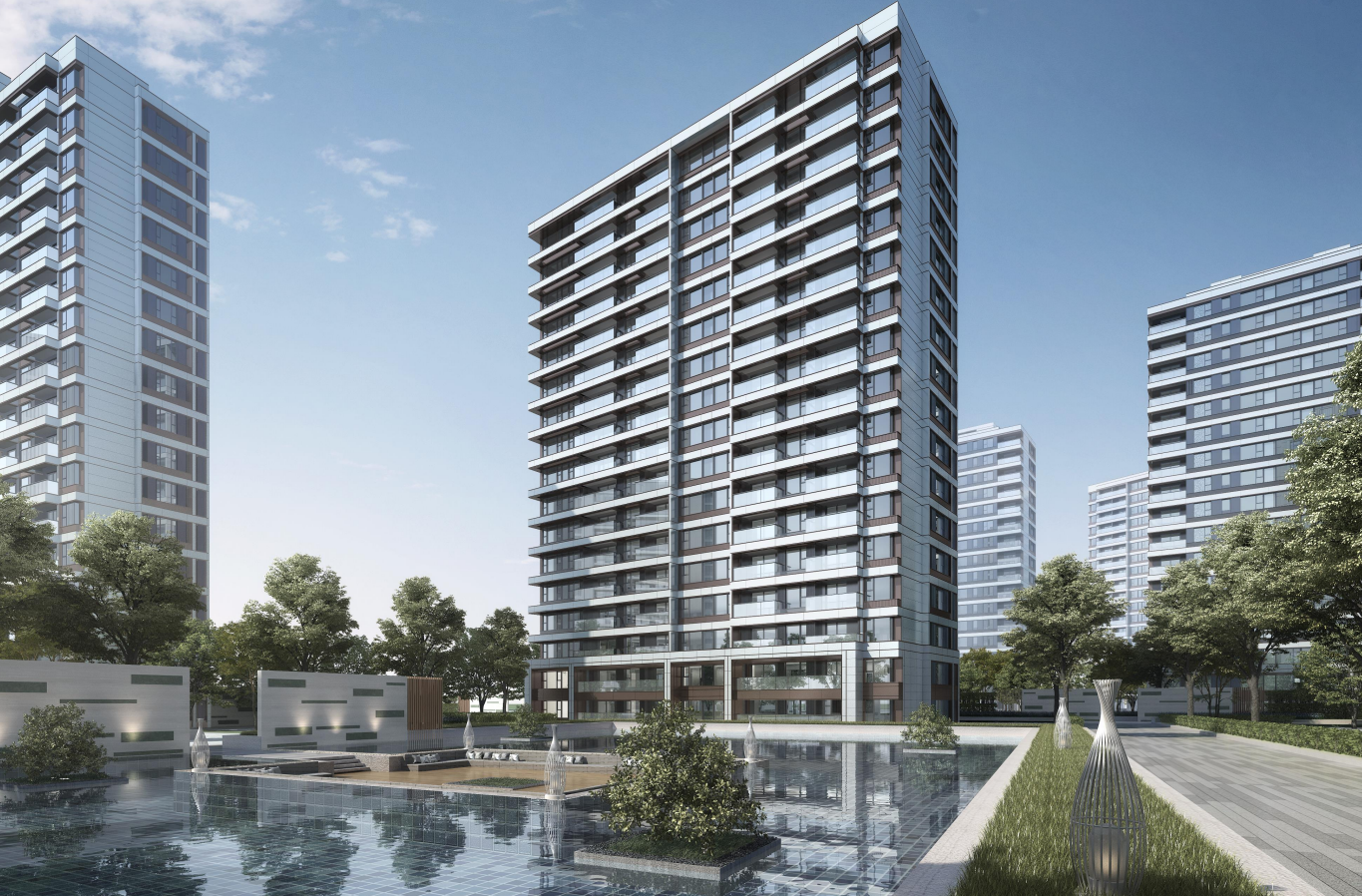 [上海]常规住宅类项目立面造型建筑方案2020