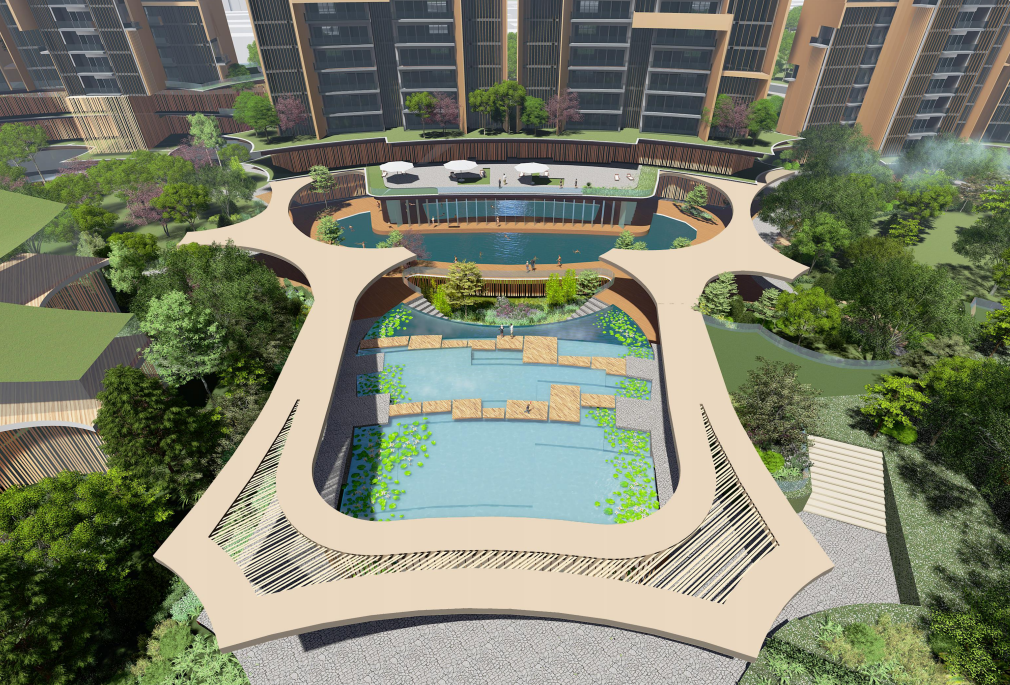 [广东]现代湾区高层+商业规划及建筑方案