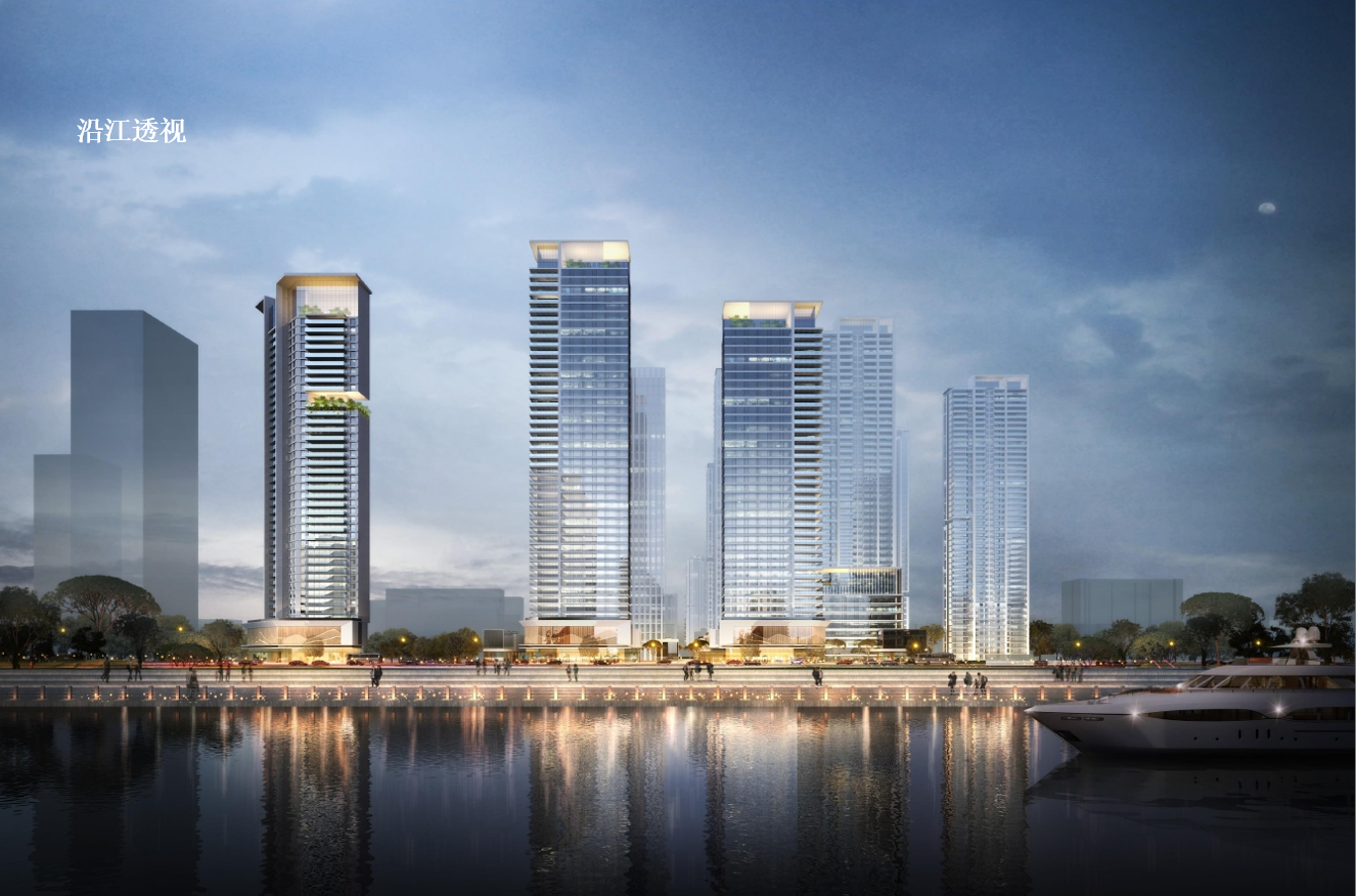 [湖北]高层住宅+办公+商业设计文本PPT2021