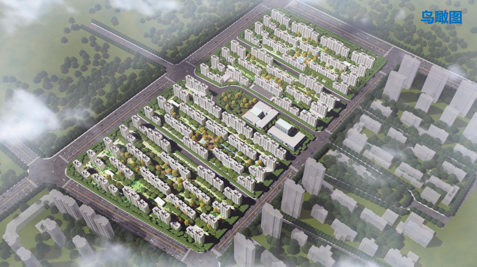 [天津]高层+洋房居住区规划设计文本PDF2021