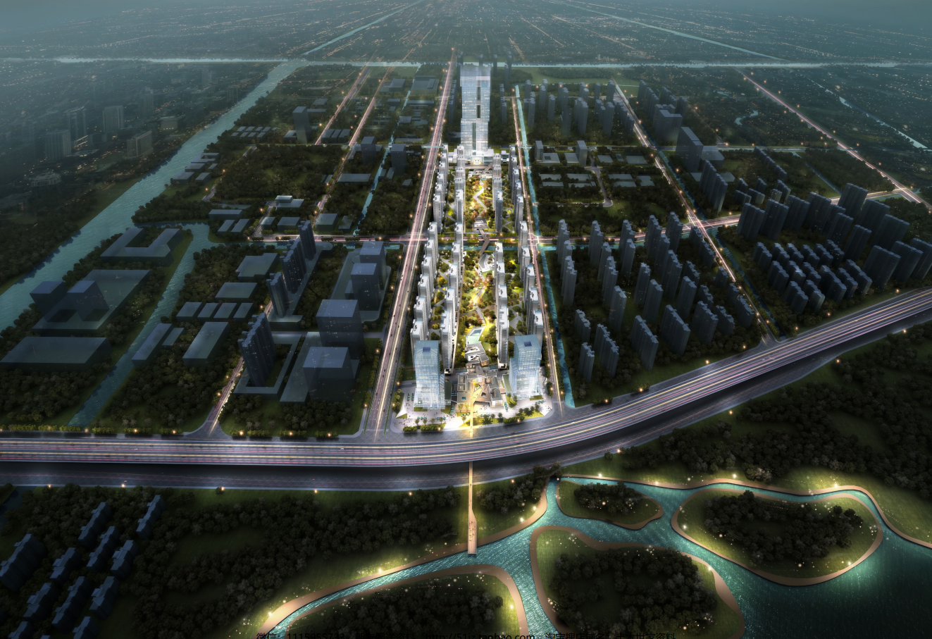 [江苏]高层住宅+公寓+商业规划设计文本PDF