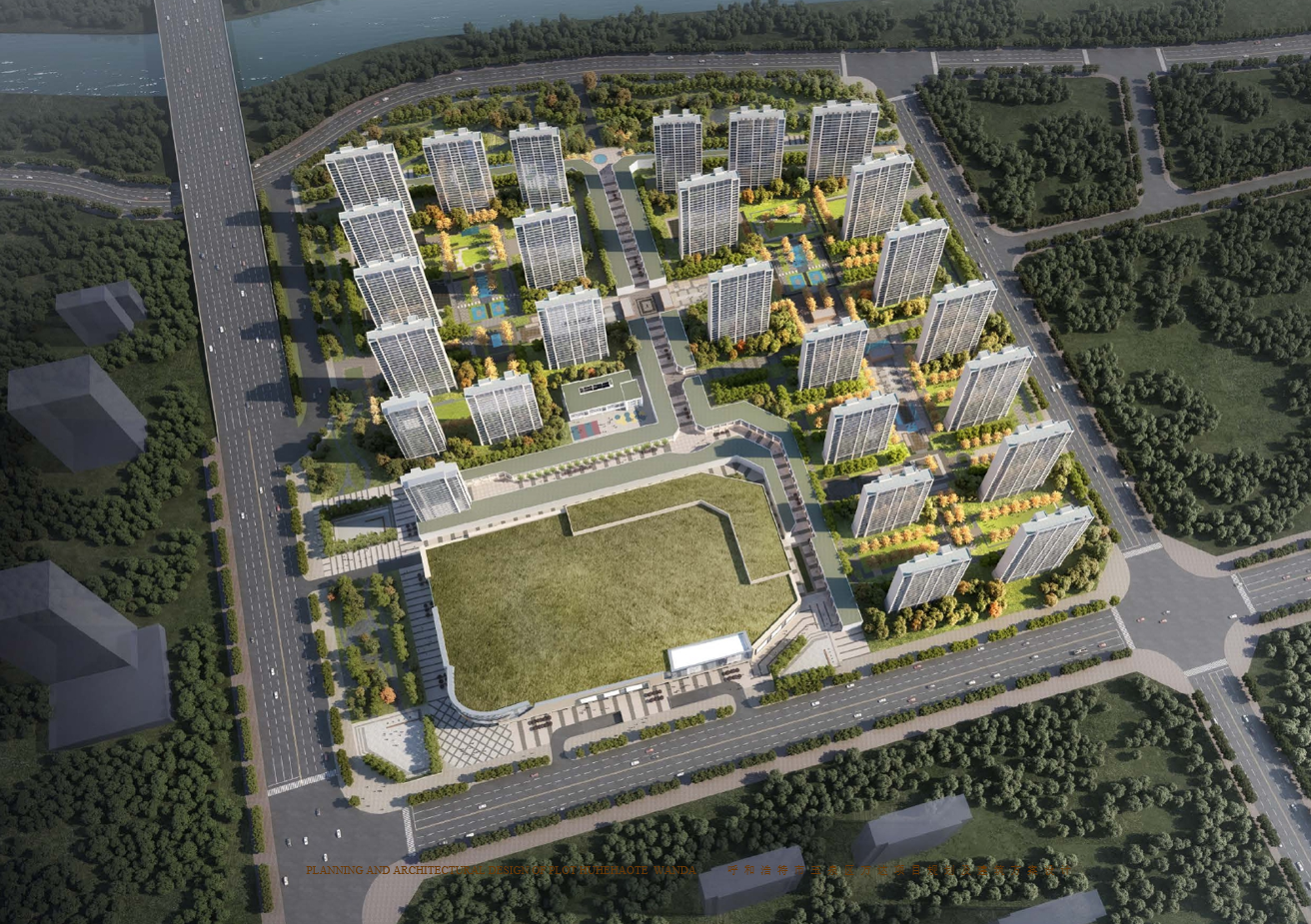 [内蒙古]高层+商业+公寓规划投标文本PPT