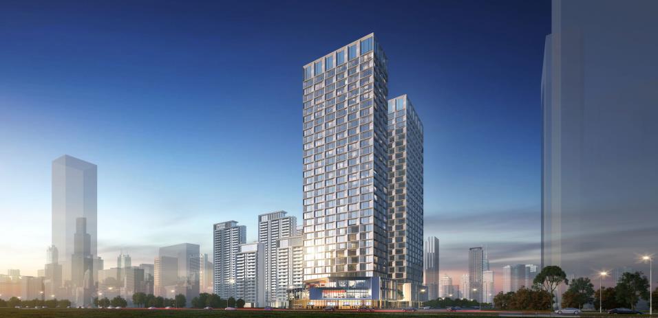 [湖北]超高层豪宅+商业办公商务区规划设计