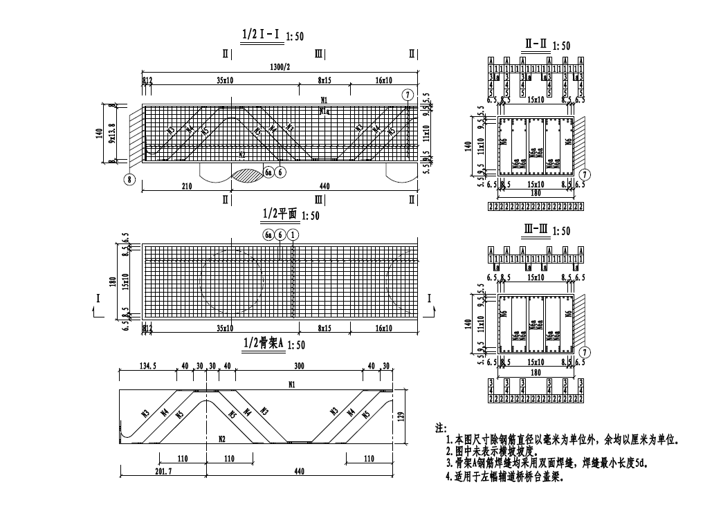 盖梁钢筋图纸讲解图片