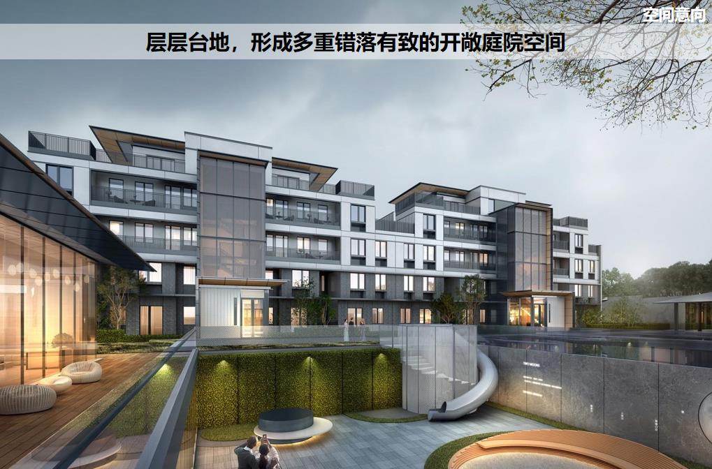 [重庆]新中式小高层+洋房+叠拼居住区规划