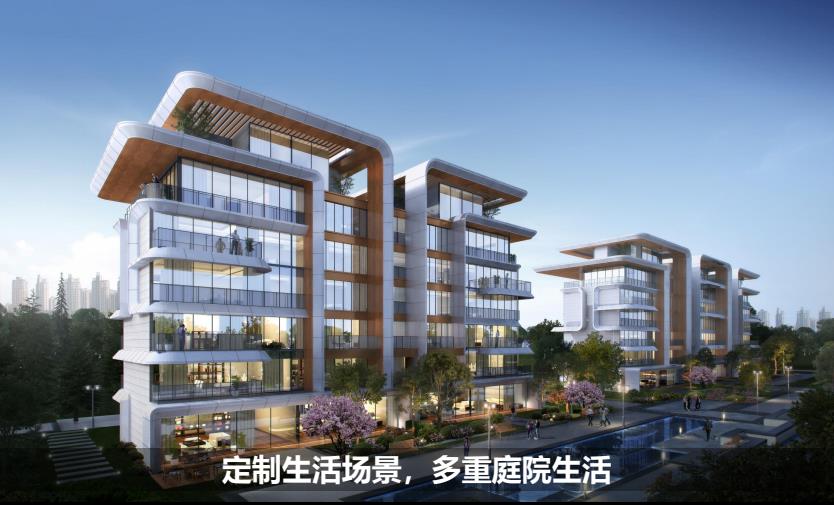 [四川]现代高层+叠墅+商墅居住区规划设计