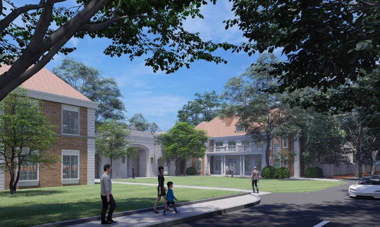 [上海]欧陆风叠墅+合院居住区规划设计文本