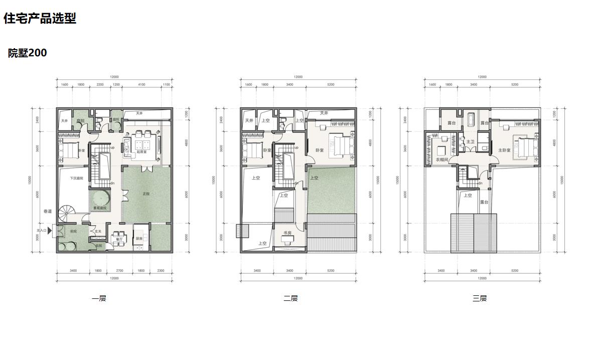 [浙江]山地叠拼+合院+商墅规划设计文本PPT
