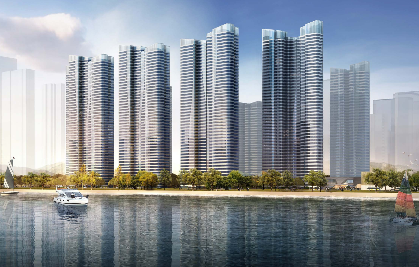 [湖北]滨江气质大宅-花园社区建筑方案2021