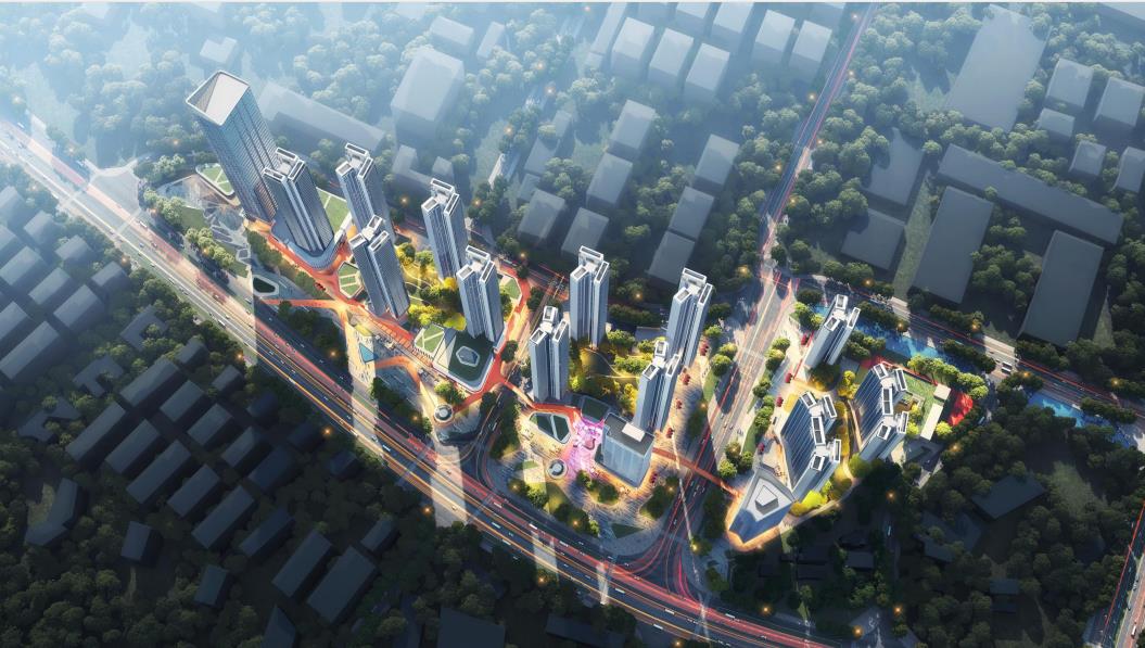 [广东]住宅+办公+商业保障房建筑方案文本