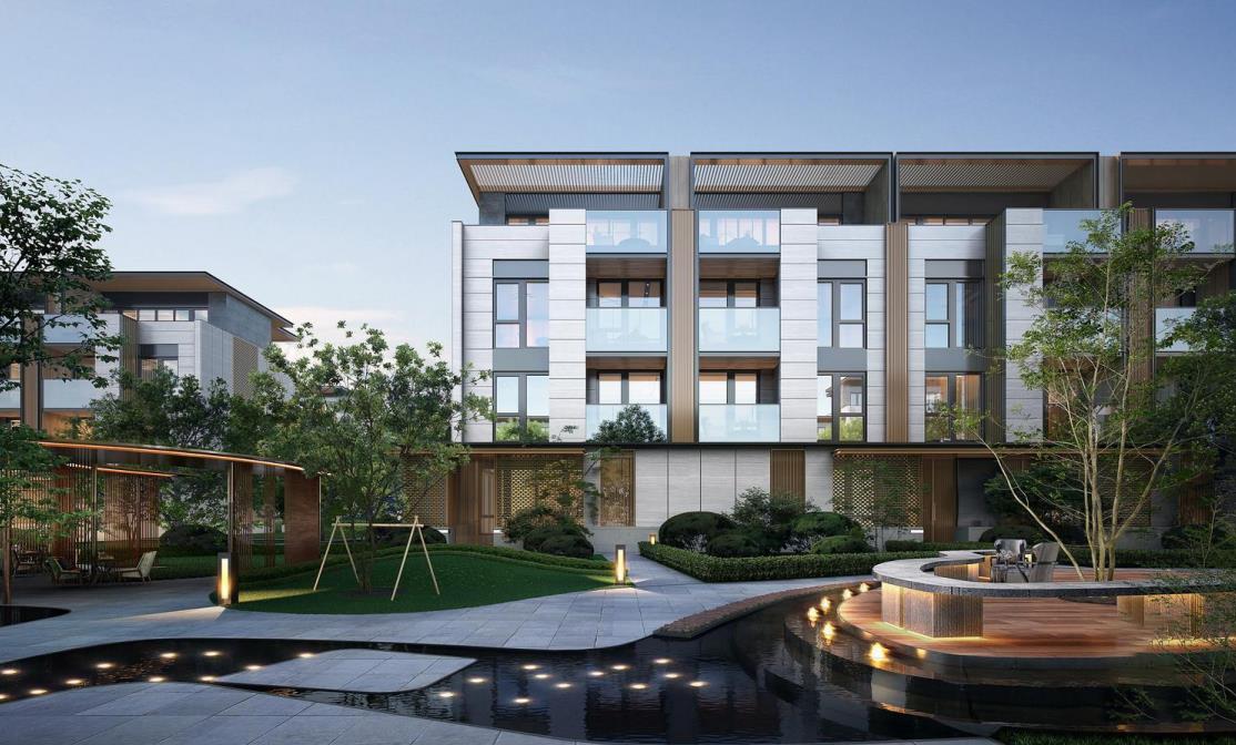 [大连]现代中式高层+洋房+叠拼居住区规划