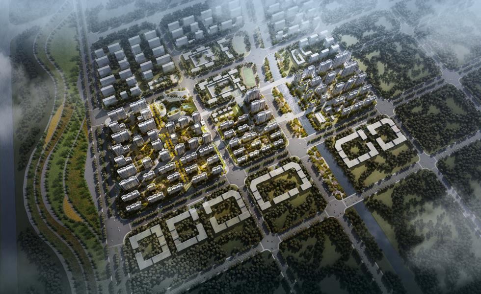 [上海]现代住宅+商业公租房居住区规划设计