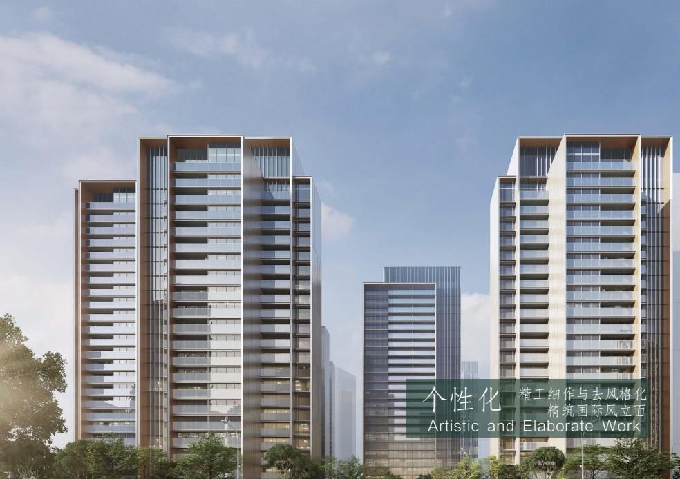 [山东]公建化小高层海景豪宅居住区规划设计