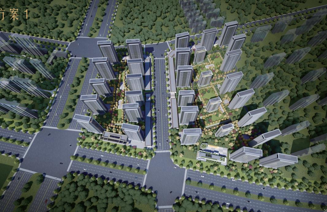 [陕西]现代中式高层居住区规划设计文本PDF