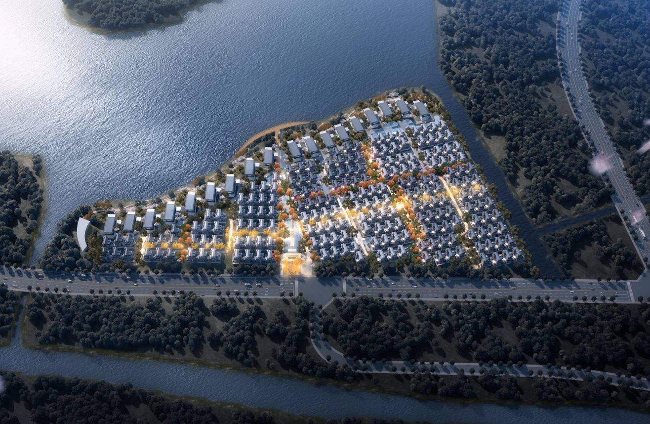 [江苏]湖滨现代新中式简洁住宅建筑方案2022