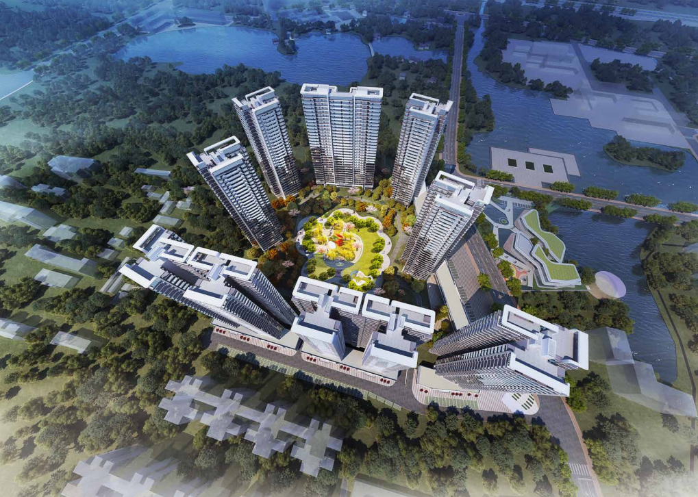 [广西]现代风湖景高层豪宅投标方案设计2022