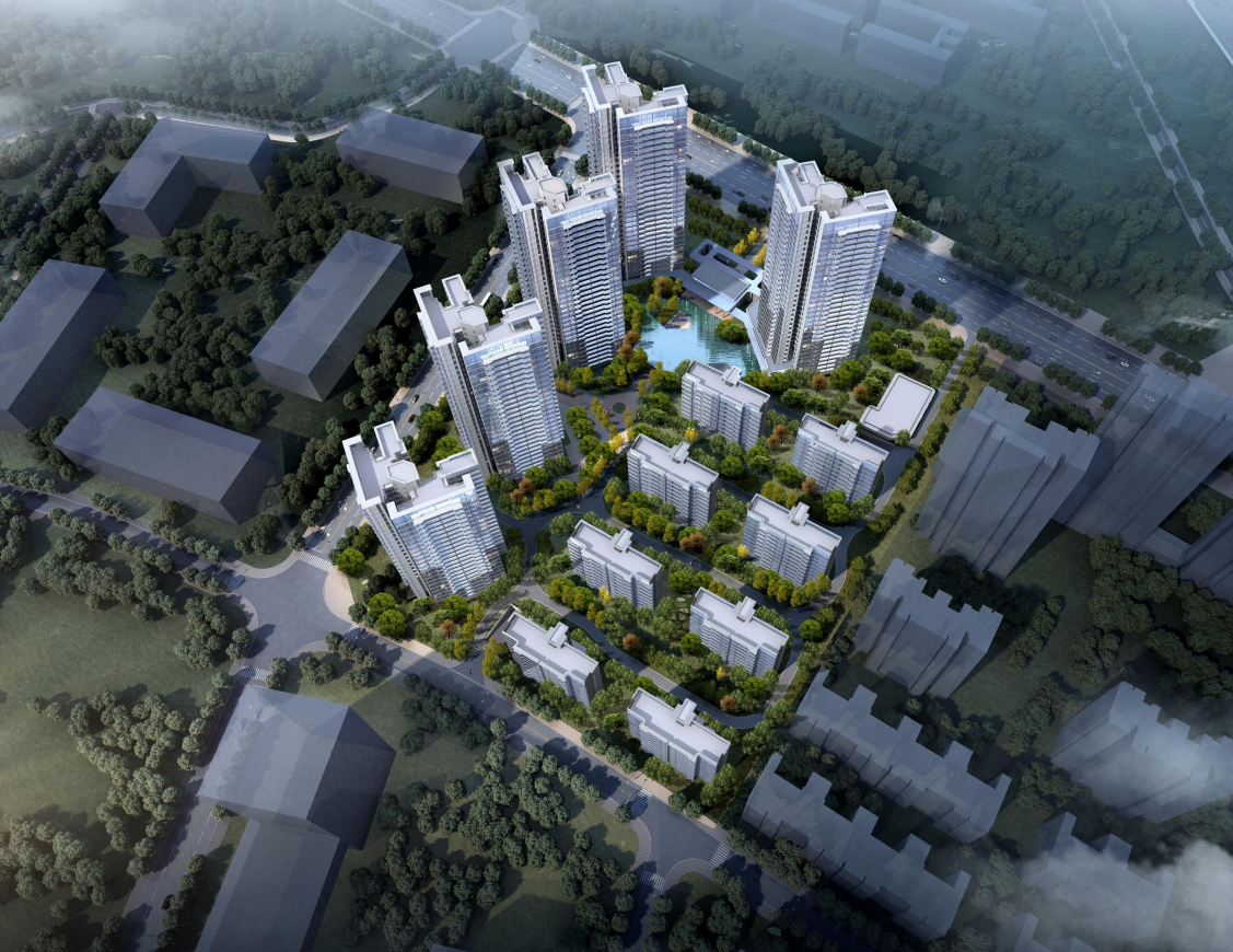 广东高层+洋房住宅立面方案设计文本2021