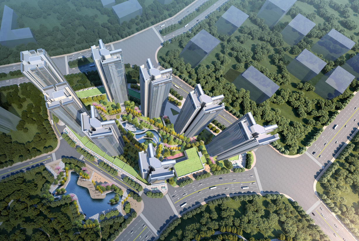 广东住宅项目现代高层立面设计 2021