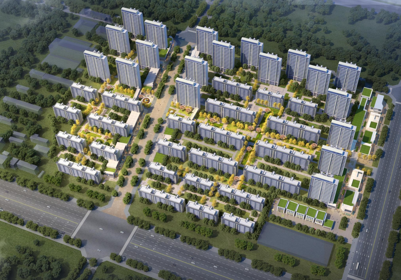 现代活力社区公园都会城市住宅建筑方案2020