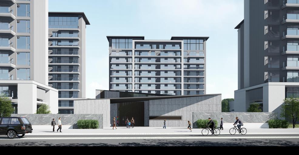 [浙江]新中式高层+多层居住区居住区规划