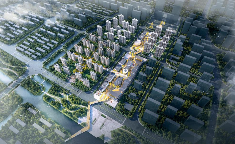 [上海]现代中式小高层居住区投标文本PDF