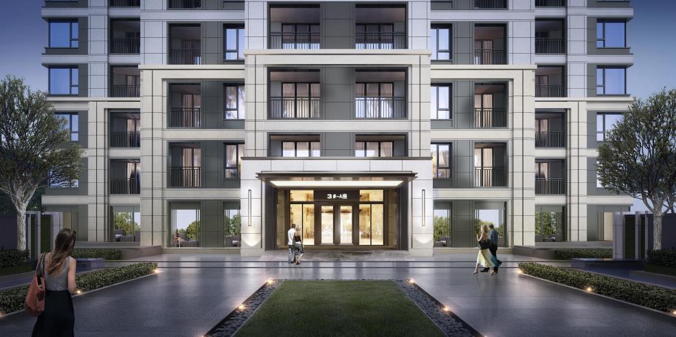 [福建]新中式高层+幼儿园居住区投标文本PDF