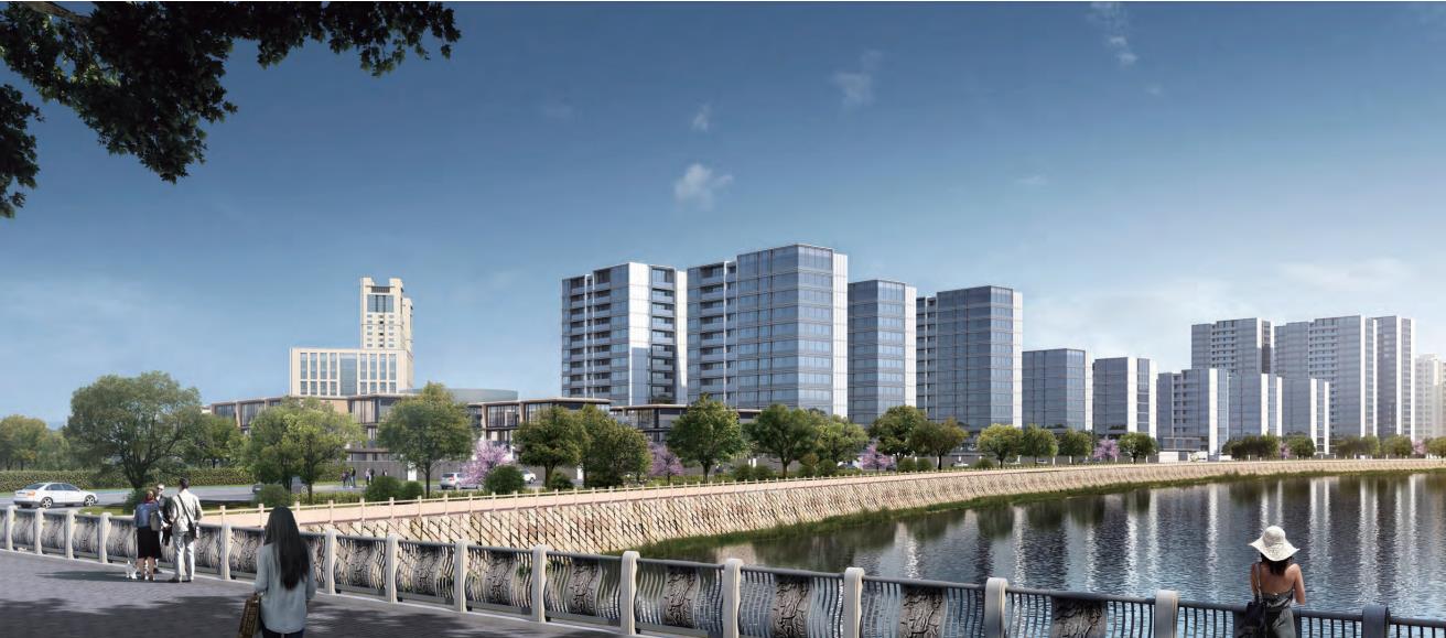 ​[浙江]现代小高层+联排居住区规划设计文本