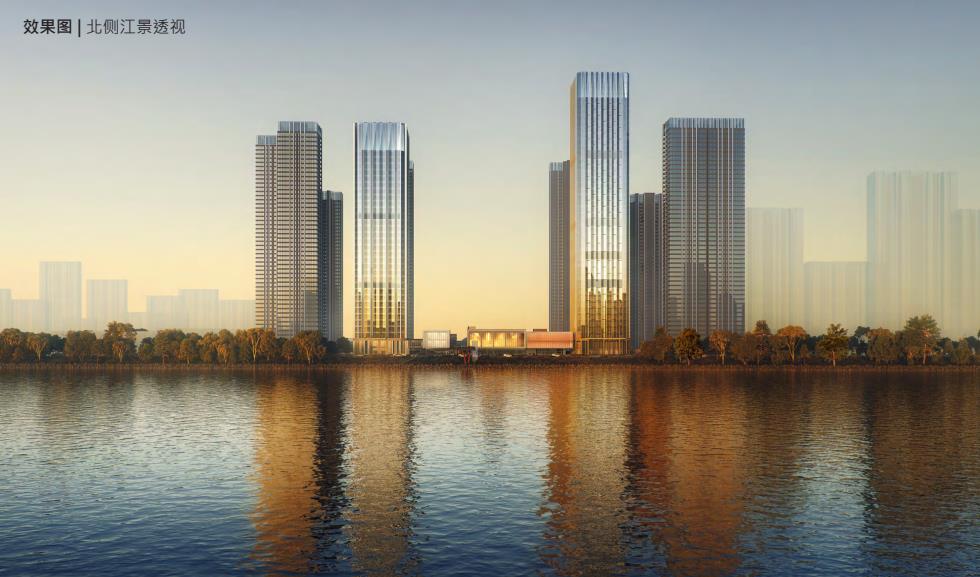 [湖北]江景豪宅+酒店+办公+商业居住区规划