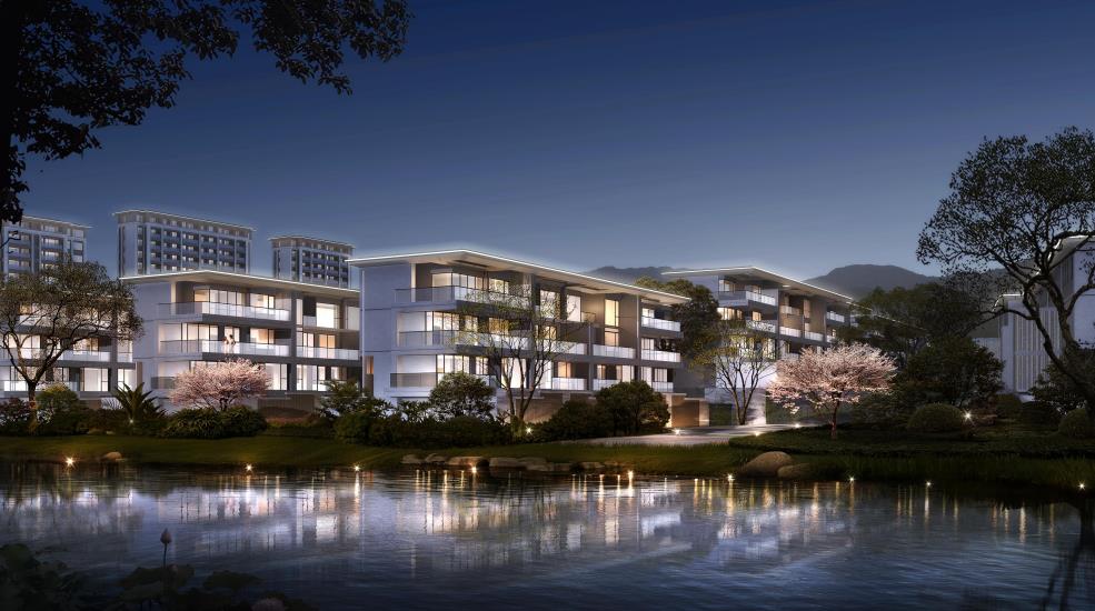 [江西]现代中式高层+洋房+叠墅居住区规划