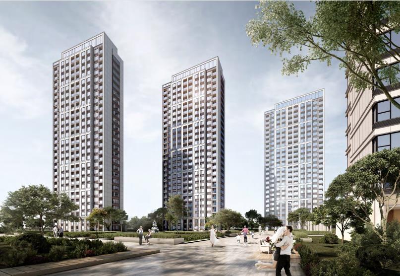 ​[浙江]现代中式高层+洋房居住区规划设计