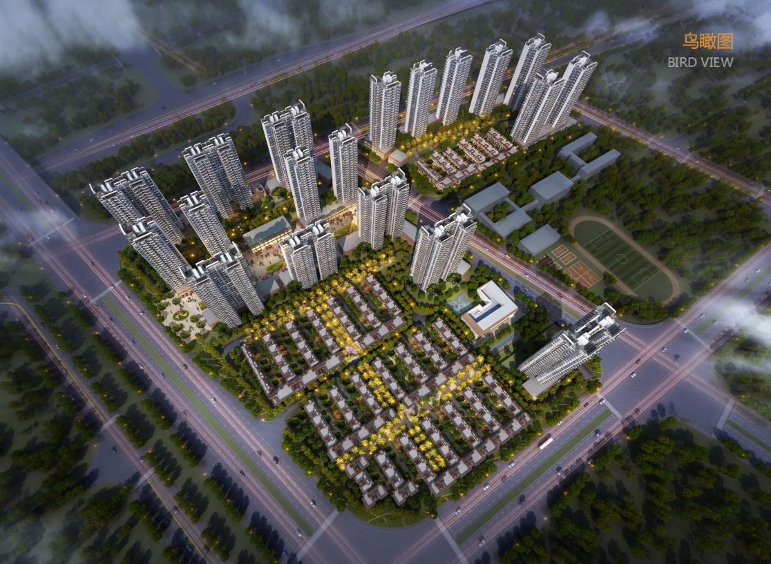 [广西]现代风山地合院-洋房建筑方案2021