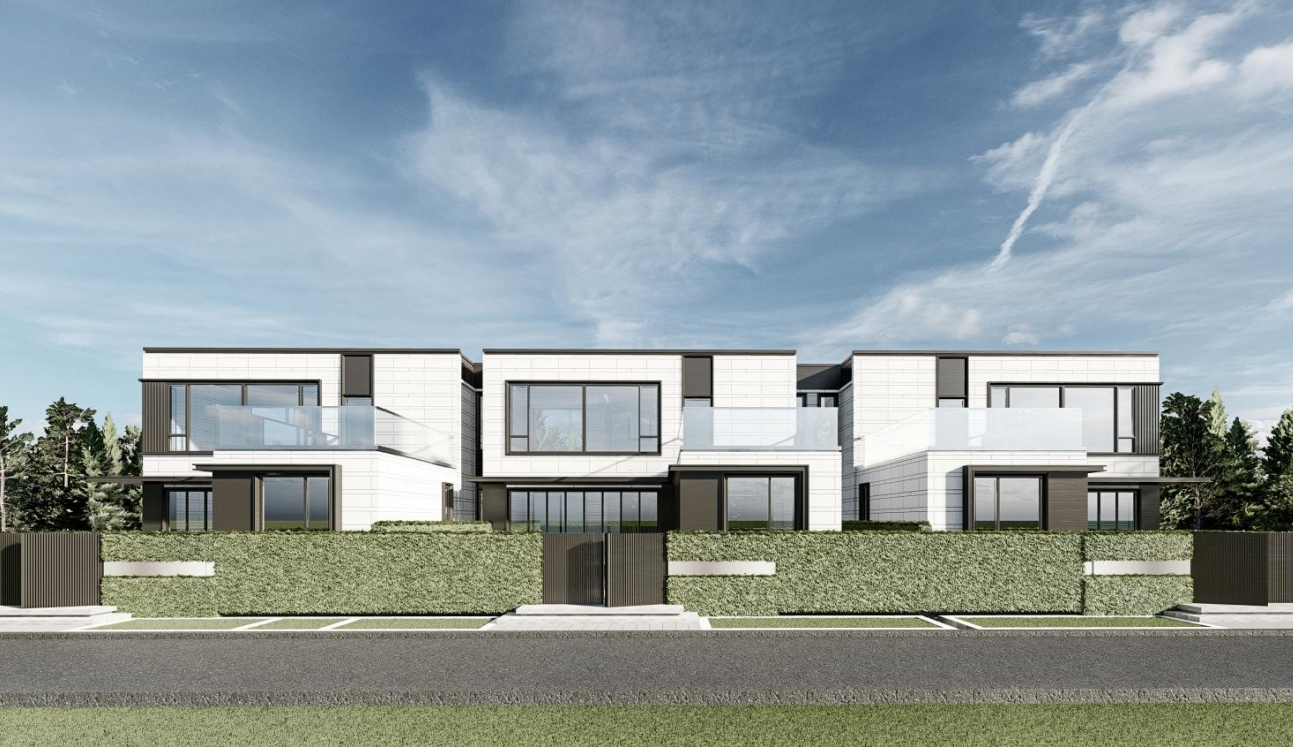 [重庆]现代山地叠拼、平墅合院建筑方案2021