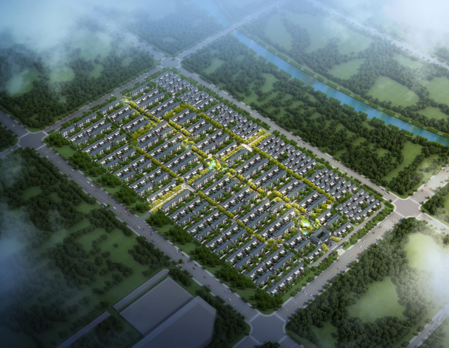 [辽宁]小户型别墅 -联排合院建筑方案2021年