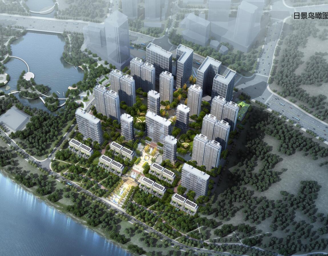 [湖南]滨江现代全新轻奢居住社区建筑方案
