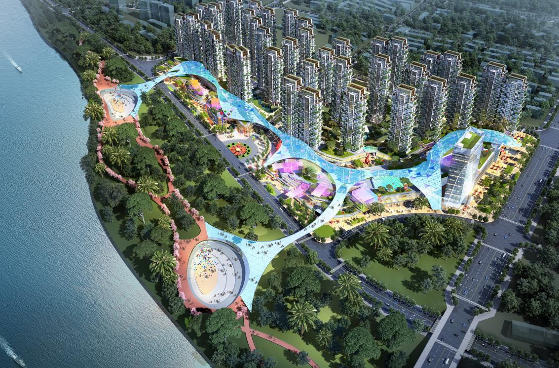 [湖南]森林住宅+商业+酒店公寓建筑方案2022