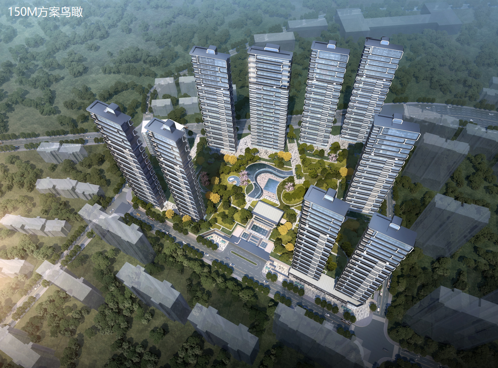 城市新区Top级顶级豪宅社区建筑方案2022