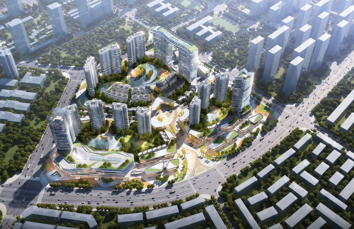 ​[四川]现代轻奢+叠拼高层豪宅建筑方案2022