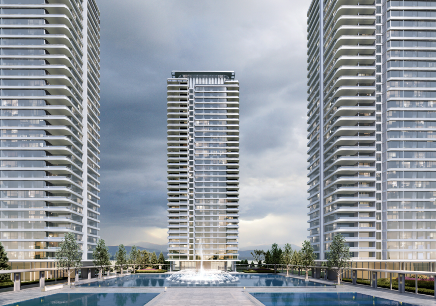 2021年04月 青岛蔚蓝海岸建筑概念方案 现代