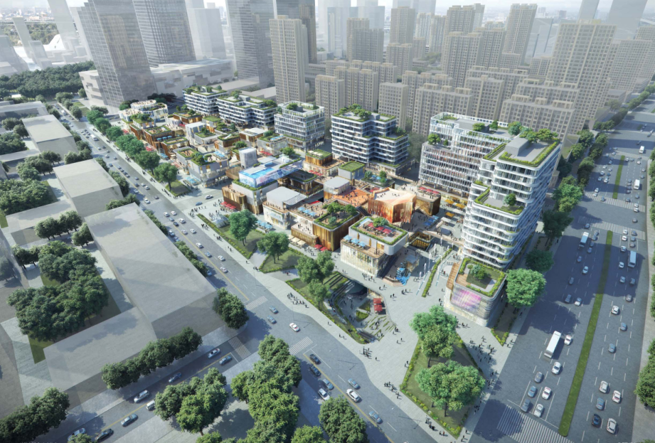 【01】2021-济南绿地混合商业建筑设计方案